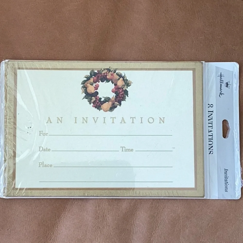 2 Sealed Packages of Vintage Hallmark Invitations